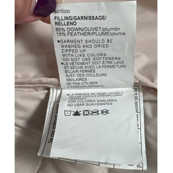 NWT Under Armour Womens Storm Water Repellent Down Puffer Jacket Light Pink XS - Picture 8 of 15